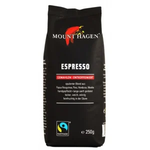 ΚΑΦΕΣ ESPRESSO ΧΩΡΙΣ ΚΑΦΕΙΝΗ ΒΙΟ 250ΓΡ mount hagen