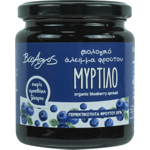 Άλειμμα Φρούτου Μύρτιλο χωρίς ζάχαρη 320g