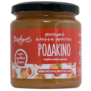 Άλειμμα Φρούτου Ροδάκινο χωρίς ζάχαρη 320g
