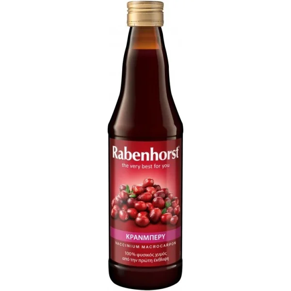 ΧΥΜΟΣ CRANBERRY (ΚΡΑΝΜΠΕΡΥ) 100% 330ml